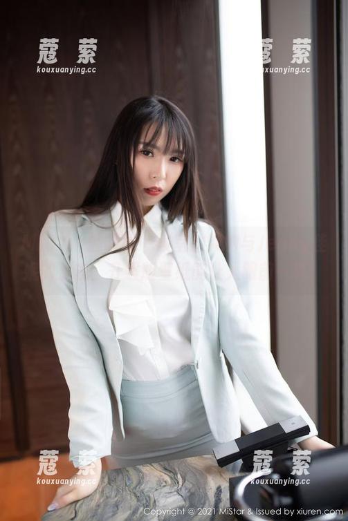 MiStar魅妍社-Jenny佳妮 MiStar魅妍社 - 教室的架构与Jenny佳妮的姿态,升级版壁纸能让人眼前一亮!