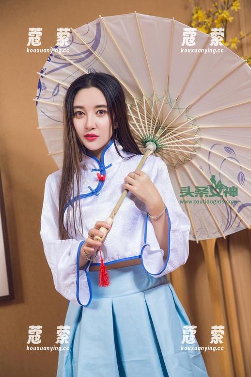TouTiao头条女神-迪爱儿 TouTiao头条女神 - 迪爱儿的全新套图更新:跨栏背心也能这么凉快?