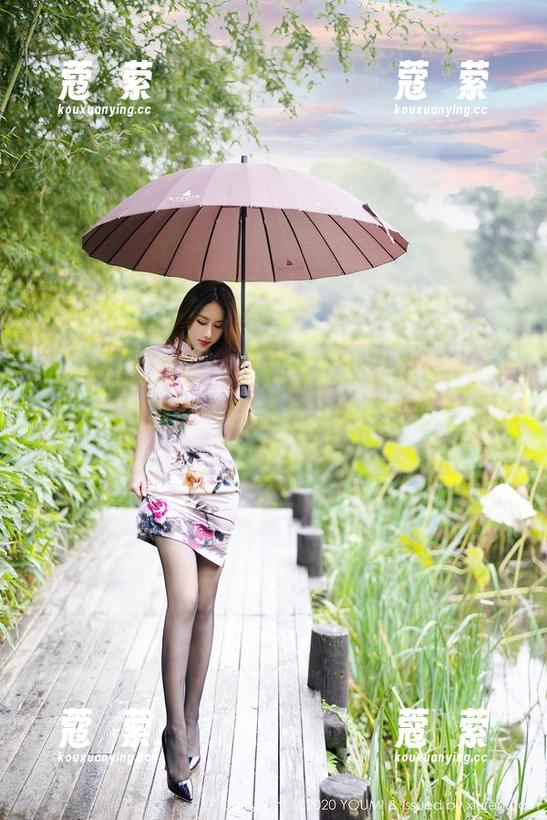 YouMi尤蜜荟 - 福利在这里，娜露Selena的礼服原图一秒动心，想想得悠着点赞……