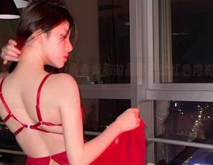 微密圈 – 我就爱在网盘中偷看奔跑的晶骡子的红色内衣，真“糟糕”