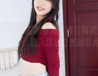物恋传媒 – 小茶的春装:桃花雨高清写真集,来吧,潜入这场自然的时尚。