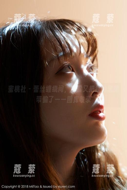 蜜桃社 - 蕾丝缠绕间，冰露又把我的思绪带偏了——图库收录